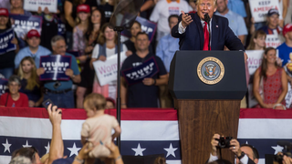 President Dog Whistle Repeats Insidious and Unfounded Claim That Rep. Ilhan Omar Married Her Brother